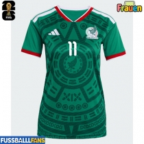 Mexiko Santiago Gimenez #11 Heimtrikot Frauen EM 2024 Kurzarm